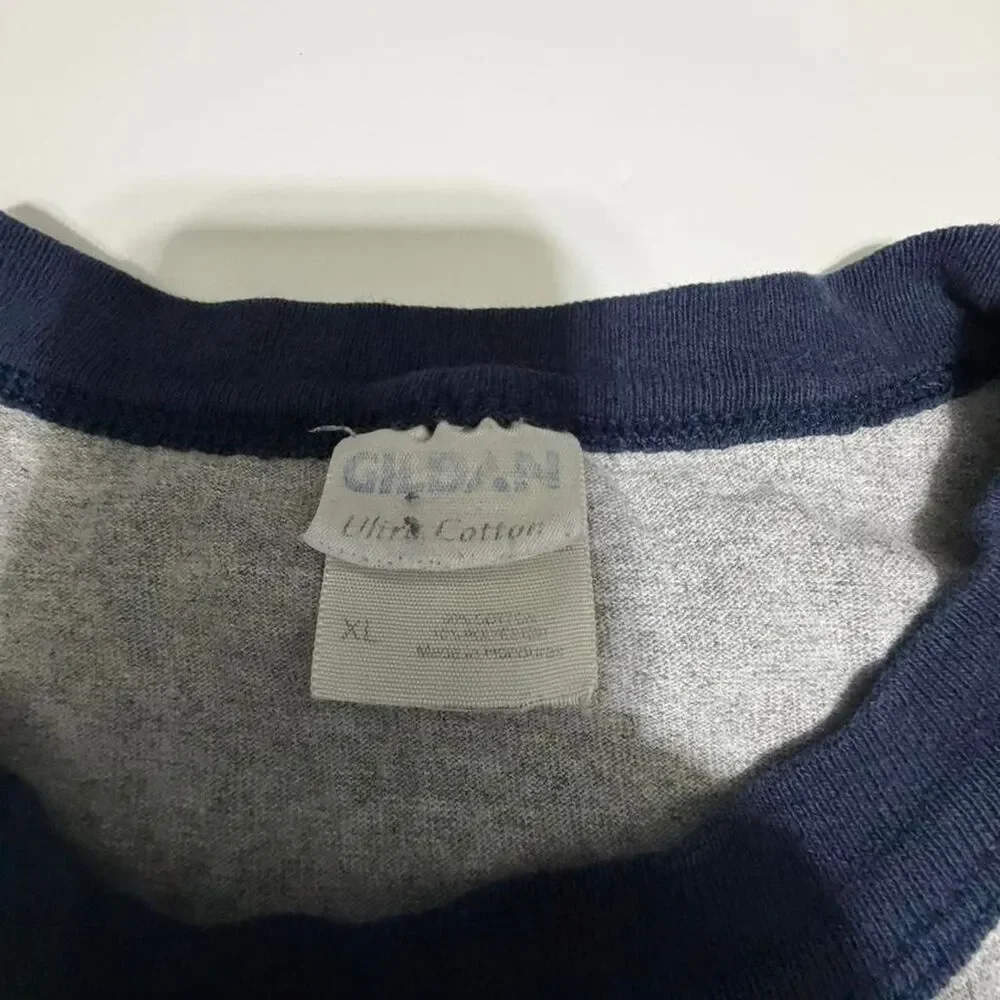 Independent Men's Grey and Blue T-shirt - Picture 2 of 6